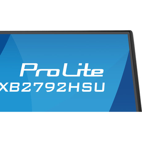 Monitor Iiyama prolite xb2792hsu-b1 27 (czarny (matowy), HDMI, display port, 2x USB-A, USB-B, 120 Hz)