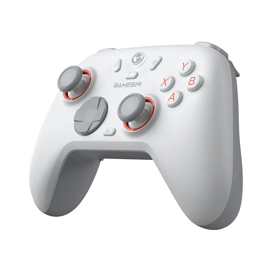 Wieloplatformowy bezprzewodowy kontroler gier Gamesir Nova 2 Lite (biały, Switch, PC, Android i iOS, Bluetooth 2,4 GHz USB)