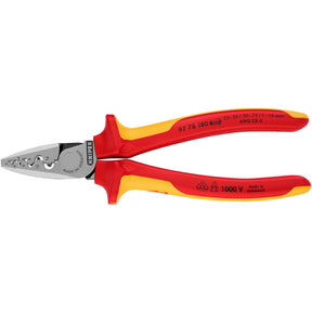 Seria Knipex 97 - szczypce do zaciskania - 180mm - izolacja vde - ergonomiczne