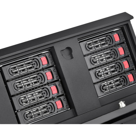 Obudowa rack Silverstone CS381b v1.1 (czarna | 2x USB-A 3.2 (5 Gbit s) | 2x audio)