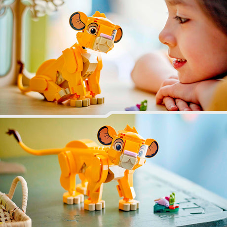 Lego Disney Simba Król Lew jako młode - 43243