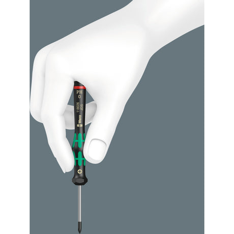 Zestaw wkrętaków Torx Bo Wera 2067 6 do elektroniki + stojak (czarno-zielony, 6 szt.)