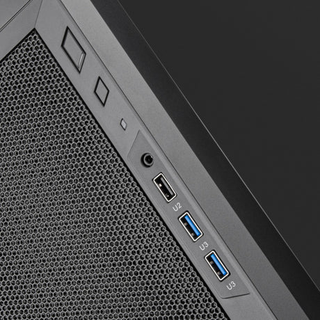Obudowa midi tower Silverstone fara 311 (czarna | 3x USB-A)