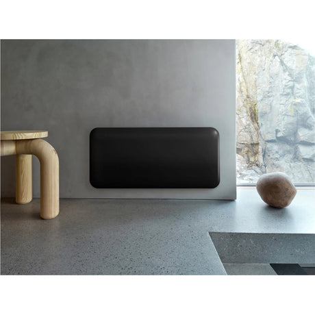 Mill steel wi-fi paneelverwarming pa1500wifi4a bl met voet (zwart, 1500 watt, tot 22 m², zigbee 3.0, -app)
