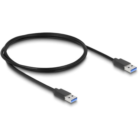 Delock zewnętrzny 3-portowy koncentrator USB ze śrubą blokującą (czarny)