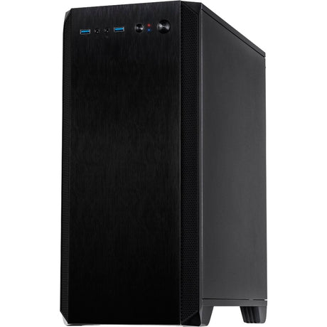 Obudowa mini tower Inter-tech h-606 (czarna | 2x USB-A)