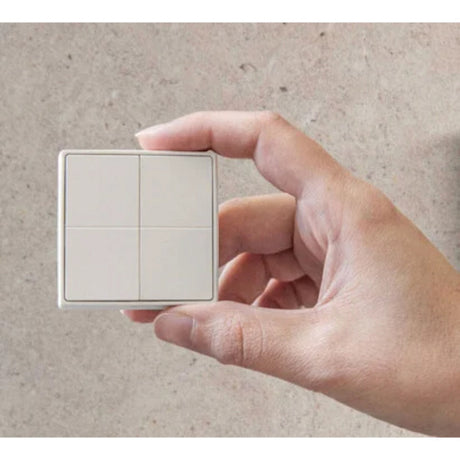 Przełącznik ścienny Shelly blu 4 (samodzielny) przełącznik (biały, Bluetooth 4.2)