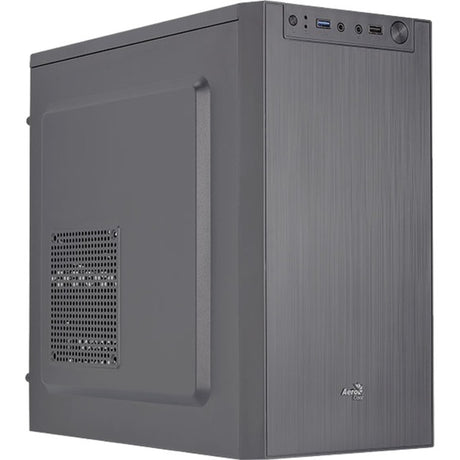 Obudowa mini tower Aerocool CS-108 (czarna | 2x USB-A)