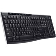 Klawiatura bezprzewodowa Logitech K270 (czarna, układ EU (QWERTY), gumowa kopułka)