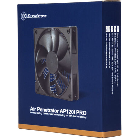 Wentylator obudowy Silverstone Air Penterator 120i pro (czarny, 120 x 120 x 25 mm, pwm)