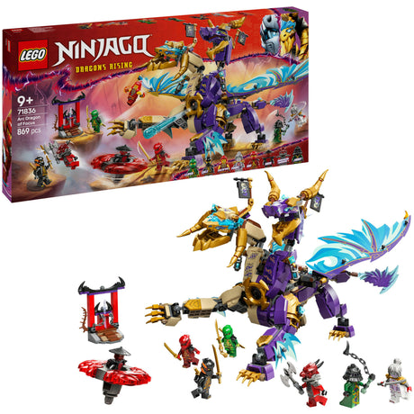 Lego ® ninjago® – zestaw zabawek łukowy smok koncentracji – 71836