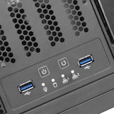 Obudowa rack Silverstone RM41-506 (czarna | 2x USB-A 3.2 (5 Gbit s))