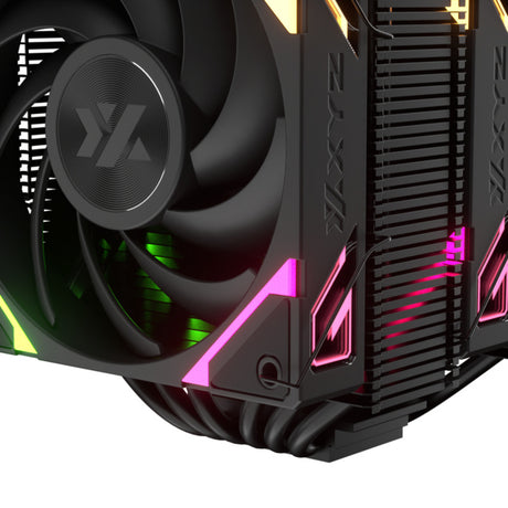 Chłodnica procesora Xyz PC Gear Thermax 6 Duo RGB (czarna, ARGB, PWM)