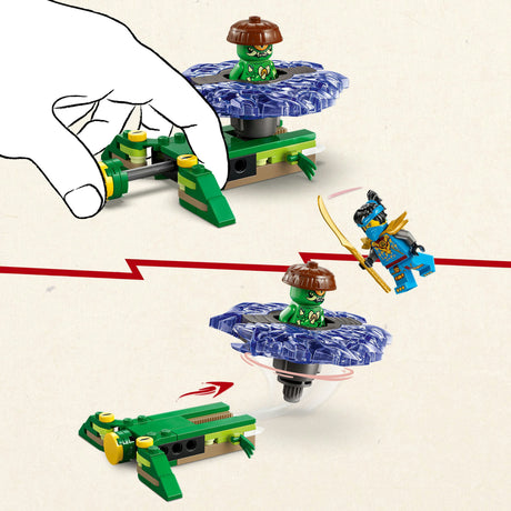 Lego Ninjago 71849 Nya kontra elementarny potworny spinner