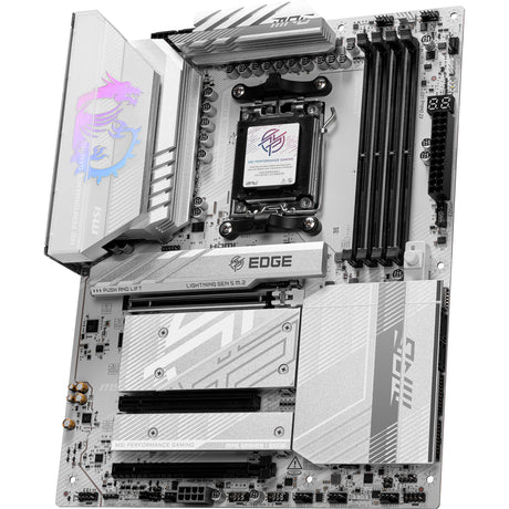 Płyta główna MSI MPG B850 Edge Ti WiFi z gniazdem AM5 (RAID, 5 GB-LAN, WiFi 7, BT, dźwięk, ATX)