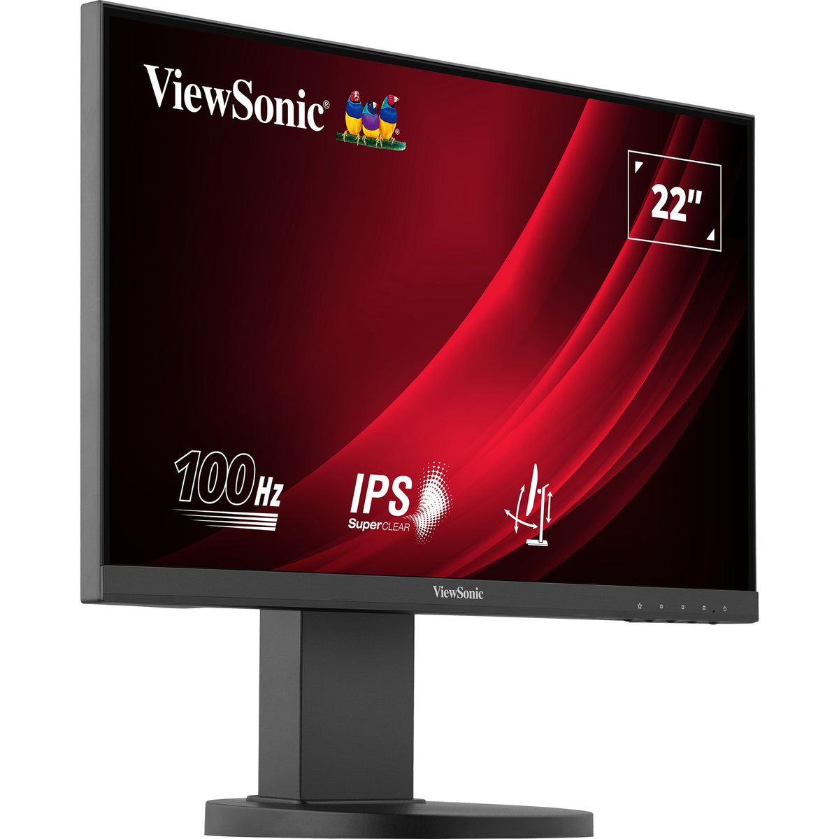 Monitor Viewsonic vg2208a-hd 22 (czarny, 1x hdmi, vga, 100 hz)