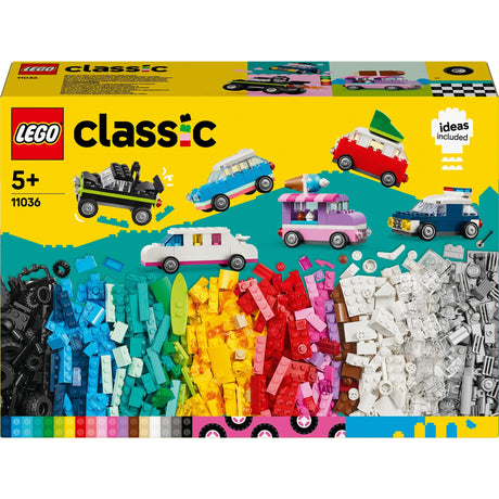 Klasyczne kreatywne pojazdy Lego - 11036