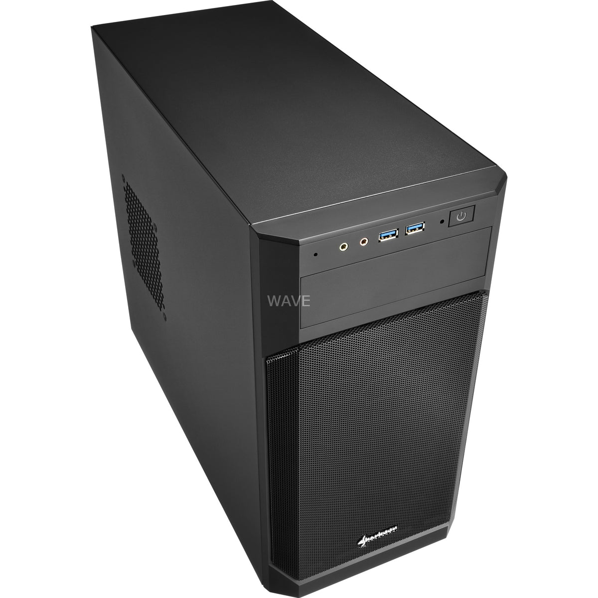 Obudowa midi tower Sharkoon v1000 (czarna | 2x USB-A)
