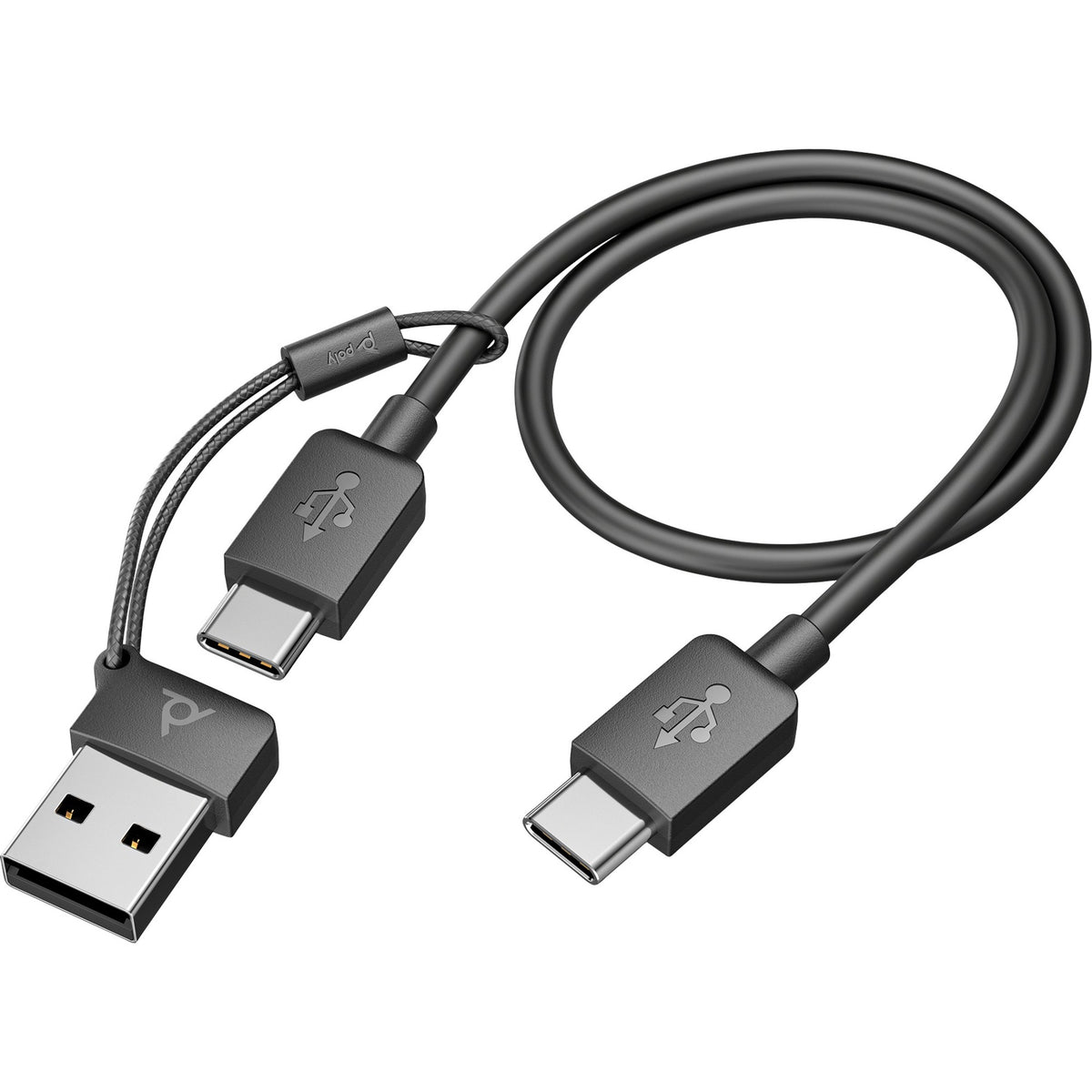 Nauszny zestaw słuchawkowy HP Poly Voyager Focus 2 USB-C (Bluetooth)