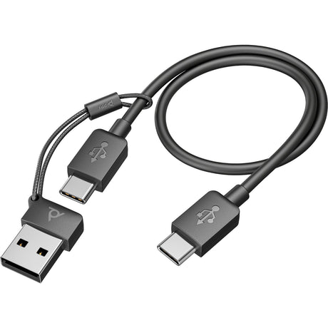 Nauszny zestaw słuchawkowy HP Poly Voyager Focus 2 USB-C (Bluetooth)