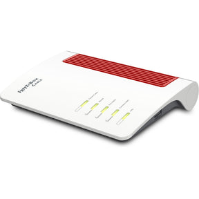 Fritz! międzynarodowy router kablowy box 6660 (biały czerwony, siatka Wi-Fi)