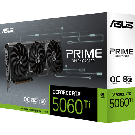 Karta graficzna Asus Prime GeForce RTX 5060 Ti OC 8G (3x Display Port, 1x HDMI)