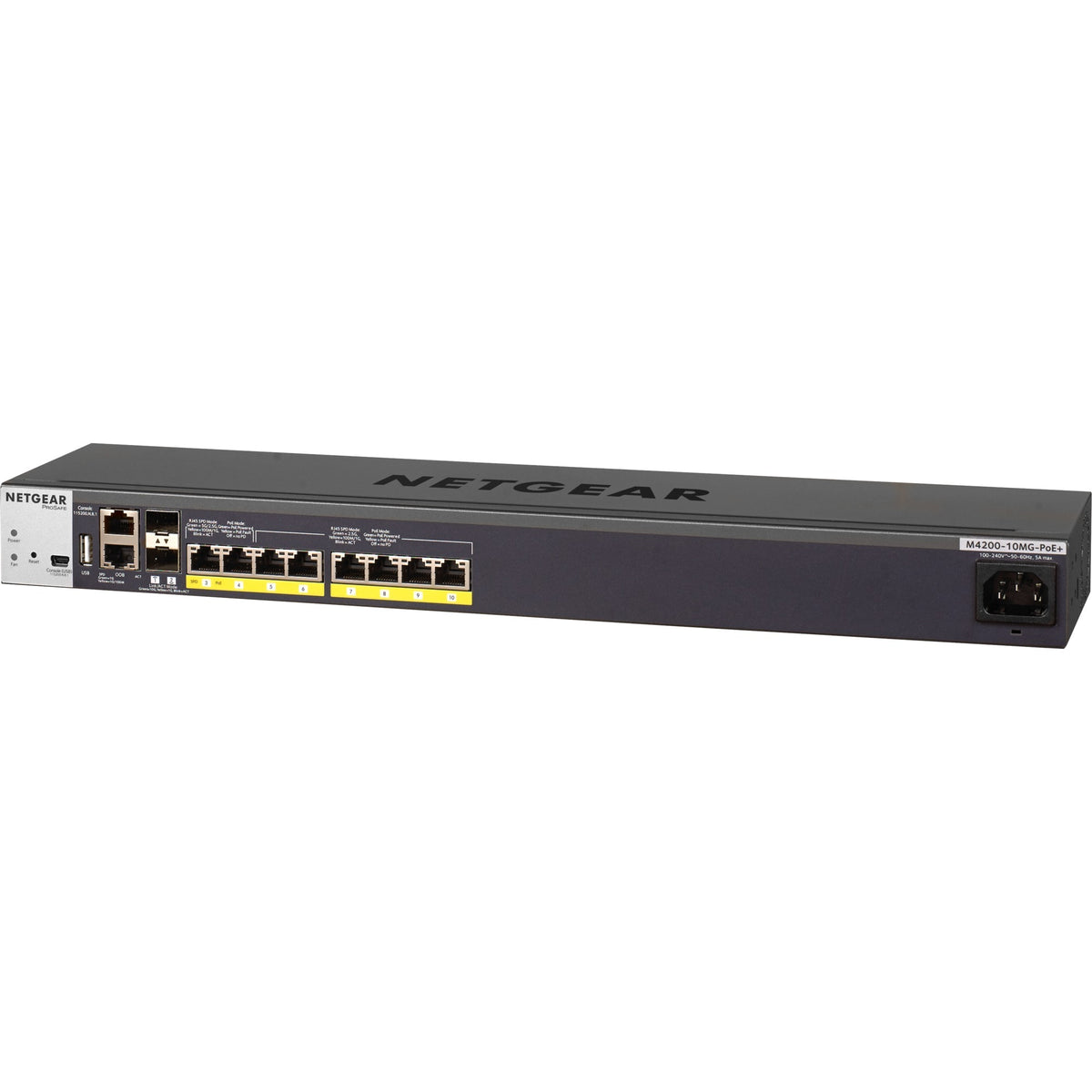 Przełącznik Netgear prosafe m4200-10mg-poe+