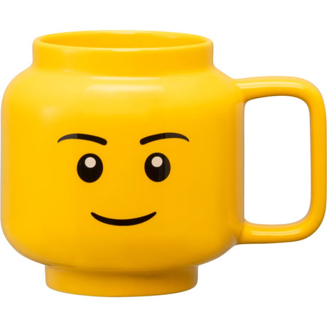 Kubek ceramiczny lego Room Copenhagen - chłopiec, duży (żółty)