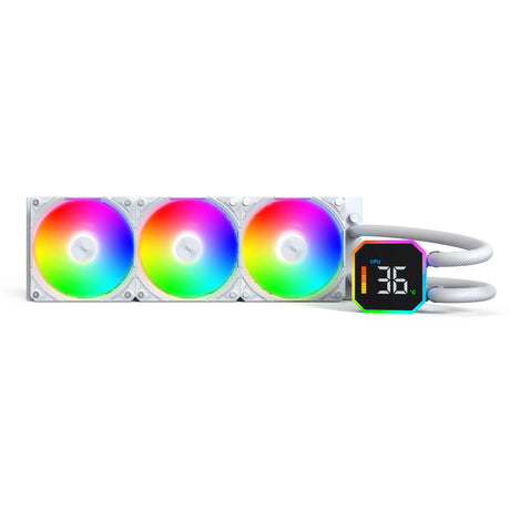 Chłodzenie wodne Montech Hyperflow Digital 360 (białe)