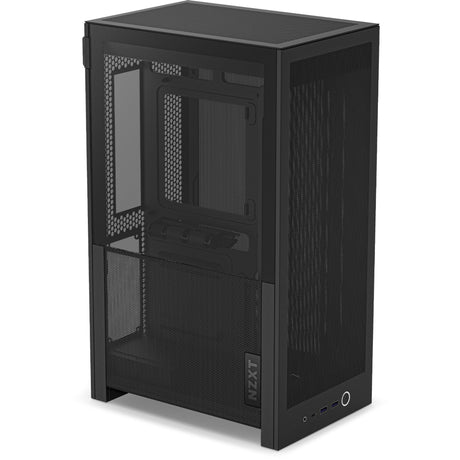 Obudowa Nzxt h2 flow mini tower (czarna | 2x USB-A | 1x USB-C | szkło hartowane)