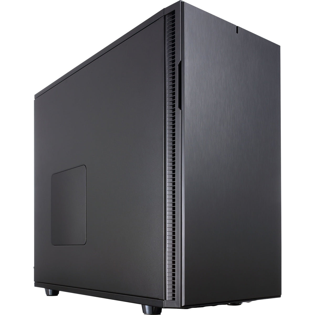 Konstrukcja fraktalna definiuje obudowę midi tower r5 (czarna | 4x usb-a)