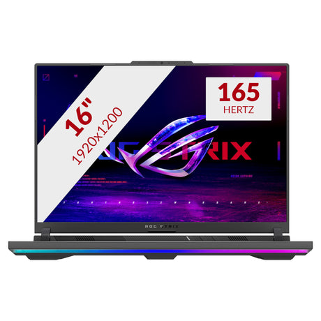Laptop do gier Asus ROG Strix G16 G614PW-RV006W 16 (szary | R9 8940HX | RTX 5080 | 16 GB | 1 TB SSD)