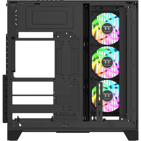 Obudowa Midi Tower Thermaltake View 390 Air (czarna | 2x USB-A | 1x USB-C | szkło hartowane)