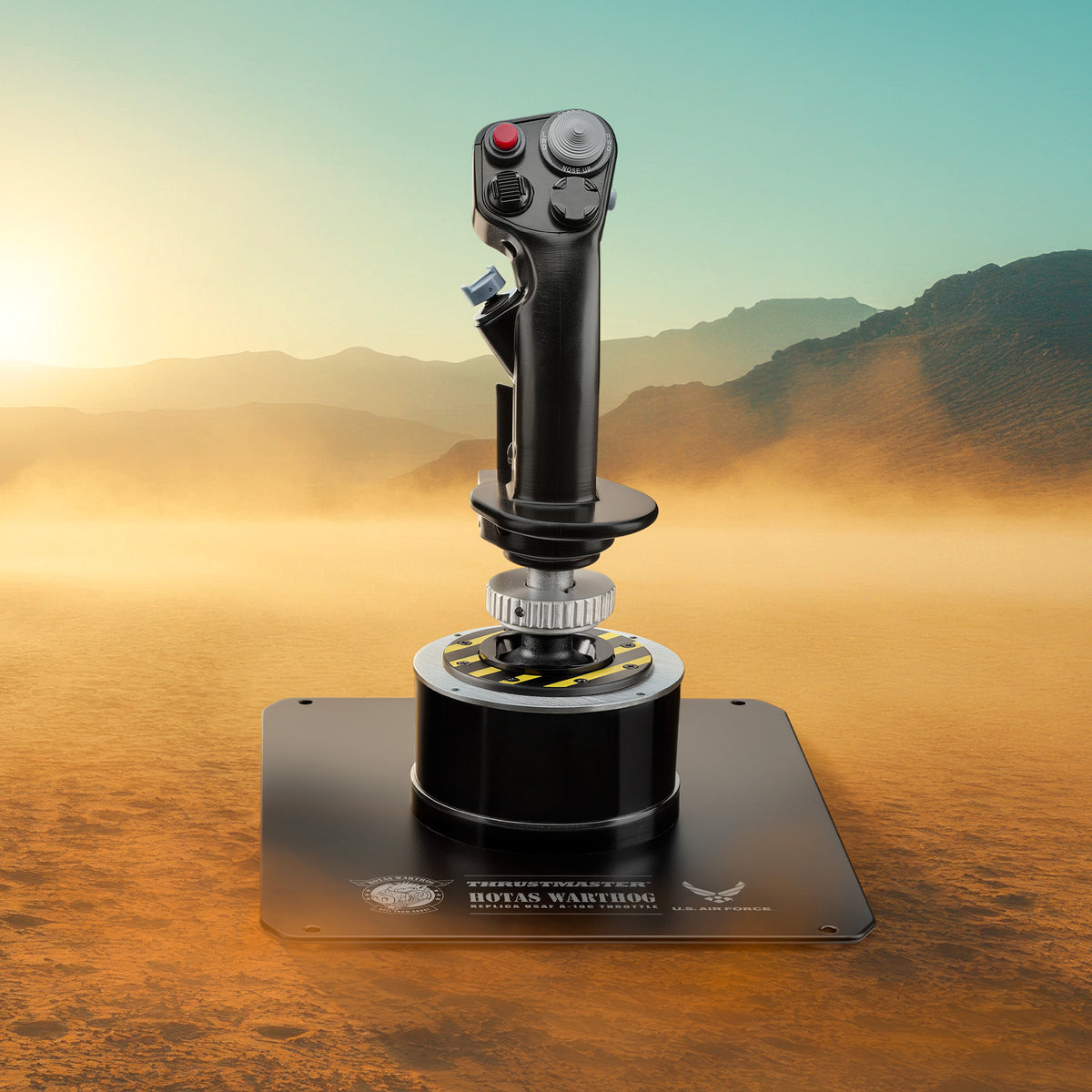 Thrustmaster hotas warthog mkii joystick (grijs zwart)