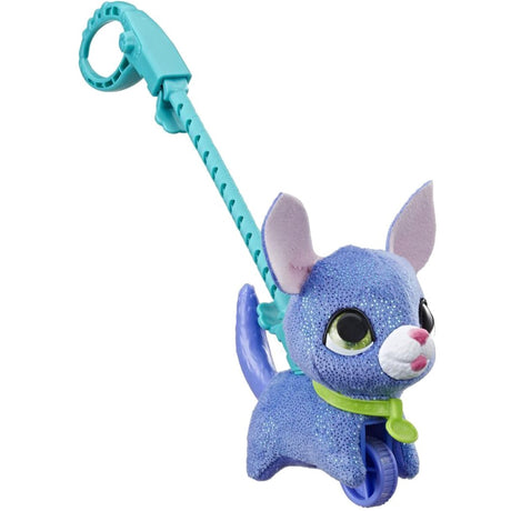 Hasbro FurReal - Walkalots Lil' Wags szczeniak fioletowy pluszowa zabawka