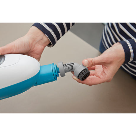 Mop parowy 10 w 1 Black+Decker FSMH13E10-QS 1300 W z akcesoriami Odkurzacz parowy (biały)