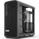 Fractal design torrent grey tg jasna odcień obudowy midi tower (szary | 2x USB-A | 1x USB-C | szkło hartowane)