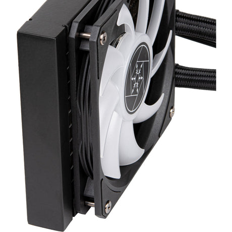 Chłodzenie wodne Silverstone vida 120 slim (czarne)
