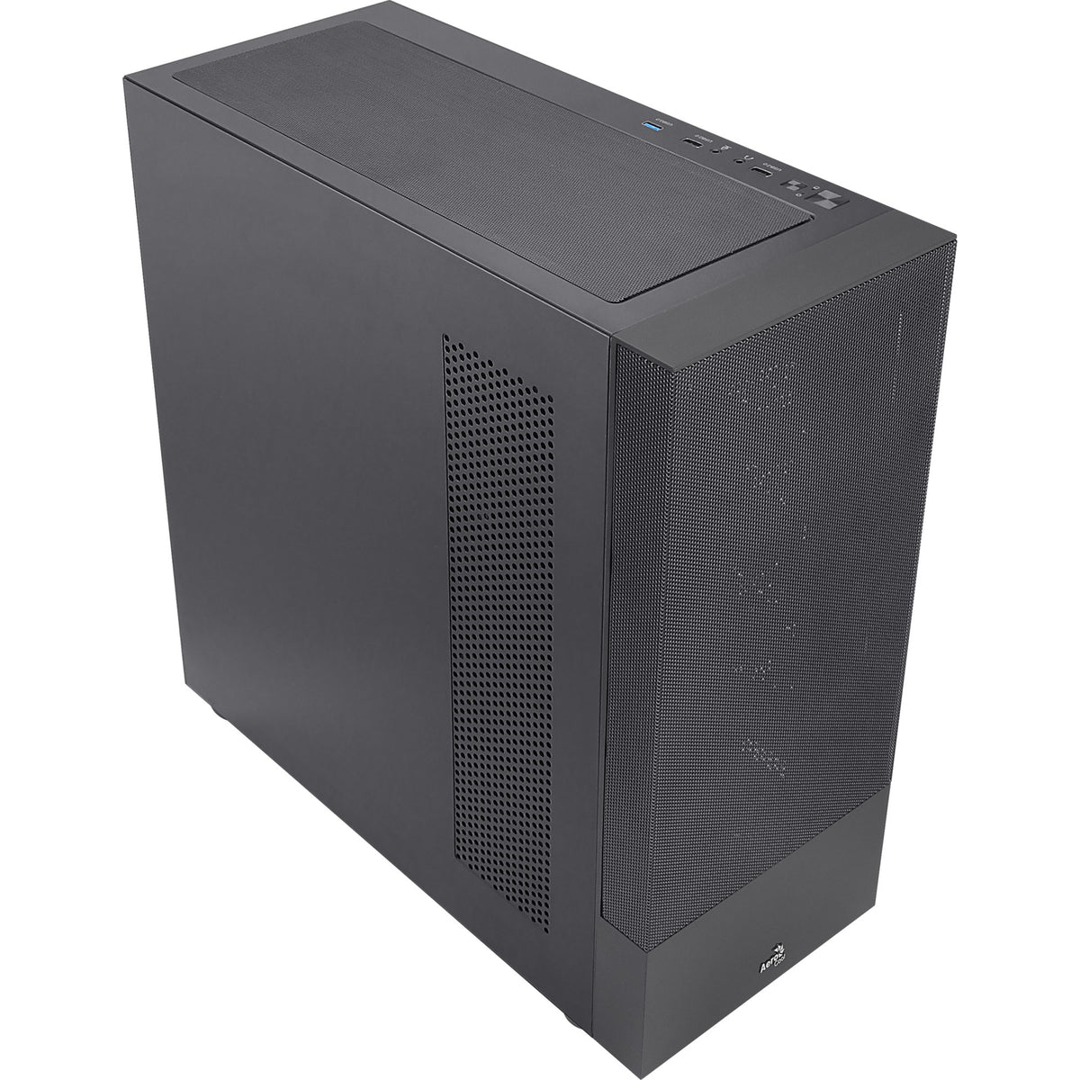 Obudowa midi tower Aerocool Cipher s-bk-v1 (czarna | 3x USB-A)