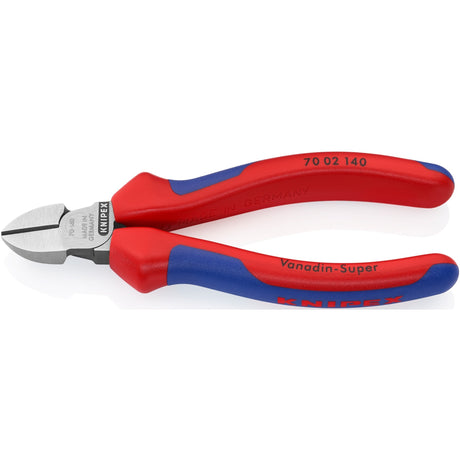 Szczypce tnące boczne Knipex 70 02 140 szczypce tnące (czerwony niebieski)