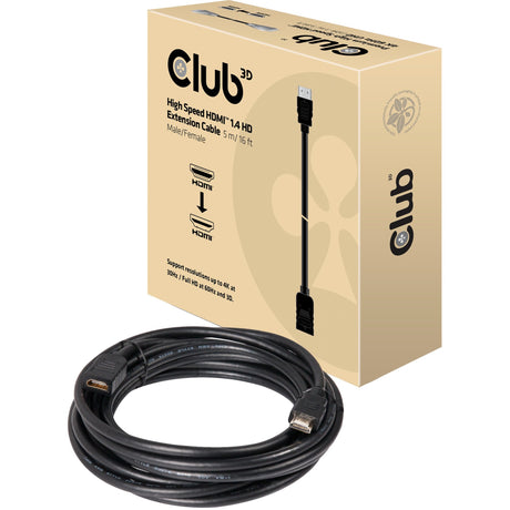 Kabel Club 3D high speed HDMI 1.4 HD (czarny, 5 metrów)