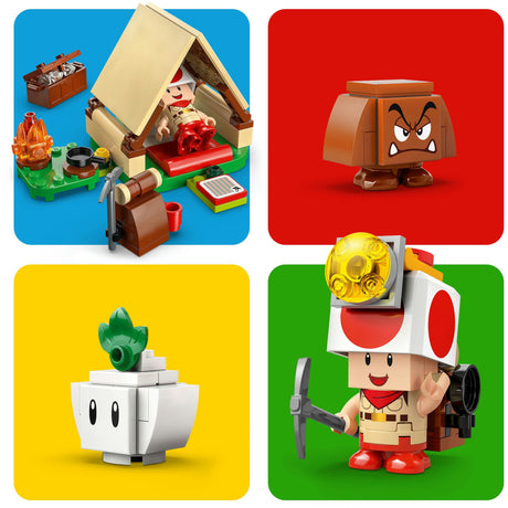 Lego Super Mario 72040 Kemping szefa ropuch
