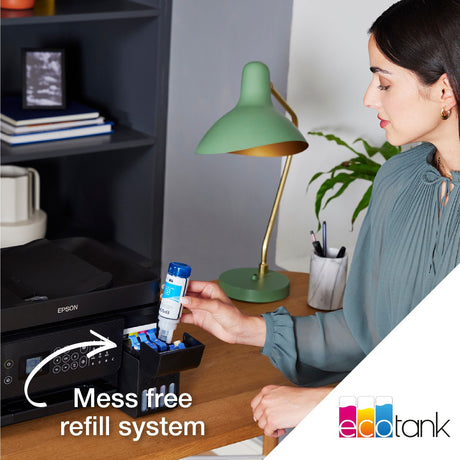 Uniwersalna drukarka atramentowa Epson ecotank et-4800 z funkcją faksu (czarna)