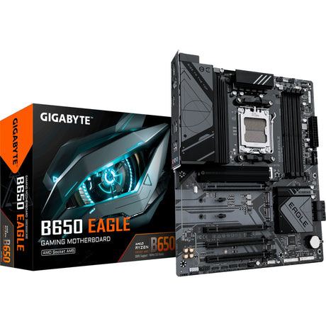Płyta główna Gigabyte B650 Eagle Socket AM5 (RAID, GB-LAN, dźwięk, ATX)