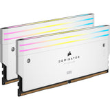 Zestaw Corsair 96 GB DDR5-6600 RAM (biały, CMP96GX5M2B6600C32W, Dominator Titanium RGB, XMP 3.0)