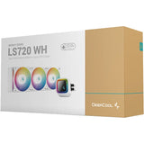 Chłodzenie wodne Deepcool LS720 360 mm (białe)