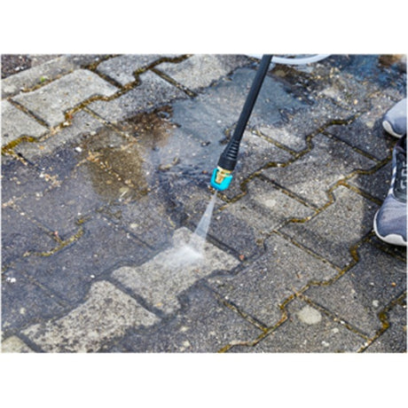 Gardena aquaclean 24 18 v p4a solo myjka ciśnieniowa (szary turkus, 14800-55, bateria nie jest dołączona)