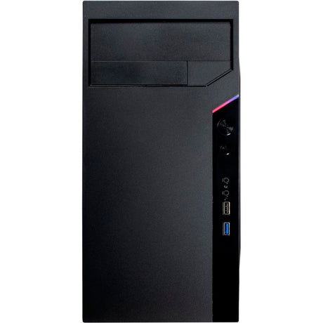 Obudowa mini tower Inter-tech it-6505 reto (czarna | 2x USB-A)