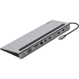 Stacja dokująca z koncentratorem USB-C Belkin Connect 11 w 1 (srebrno-czarna)