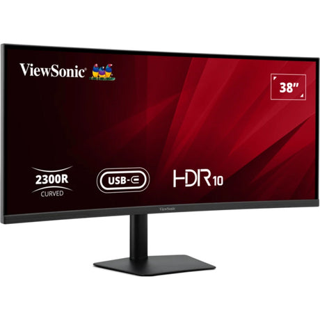 Viewsonic VA3820C Zakrzywiony monitor UWQHD+ 21:9 z koncentratorem USB-C 38 ultrawide (czarny, 2x HDMI, 1x Displayport, USB-C, USB-B)